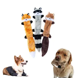 Pet Suppliers No Stuffing Chew Interactive Pet Plush Toy Dog Squeaky Toys Lamb Sustainable Colorful Support 10 Pieces CN;ZHE