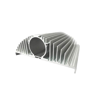 Dissipateur thermique en profilé aluminium usiné CNC, série 6000, en alliage d'aluminium, extrusion carrée, boîtier pliable - Product Image 1