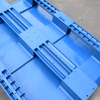 Palettes en plastique Palettes à mailles simple face double face pour usage intensif Palette à mailles en caoutchouc HDPE Palette plastico euro palette