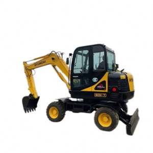 Miniexcavadora Hyundai de Alta Calidad, 60W-7, con Ruedas, Importada de Corea, Alto Rendimiento, 1 Año de Garantía - Product Image 1