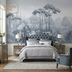 Pittura Murale Artistica Personalizzata di Lusso con Stampa Digitale 3D, Carta <span class=keywords><strong>da</strong></span> Parati per Decorazione di Interni - Product Image 3