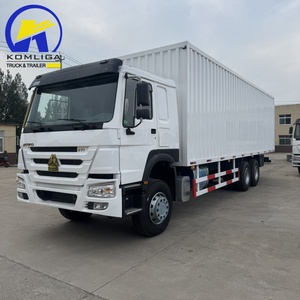 Gebrauchter Schwerlast-LKW aus China, 10 Räder, Sinotruk 30-Tonnen-Kastenwagen, 6x4 Howo Fracht-LKW Preis - Product Image 2