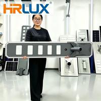 Lámpara Solar LED para Calle HRLUX Todo en Uno, IP66, Alto Lumen, 3 Años de Garantía, Lámpara Decorativa para Carretera