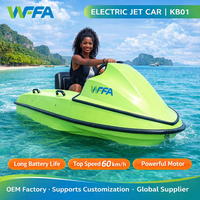 Jet ski électrique multifonction personnalisé, bateau de surf aquatique, sports de plein air, longue autonomie, 2 passagers, matériau ABS, modèle KB01