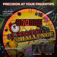 10-Sekunden-Präzisions-Challenge-Timer: Interaktives Reaktionstraining-Spielkonsole mit Preis- und Aktivitätstasten