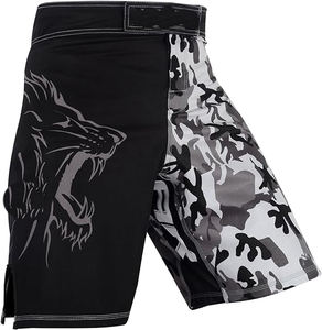 กางเกง MMA ยิวยิตสู BJJ ไซส์ใหญ่สำหรับผู้ชาย เอวยางยืด ระบายอากาศได้ดี กันน้ำ กันลม เป็นมิตรกับสิ่งแวดล้อม ป้องกันรอยยับ - Product Image 5