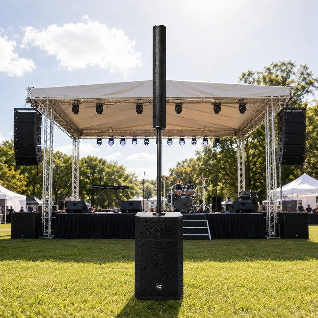 OEM Wholesale Foreign Trade Street Performance Sound Set Column Speaker Powerful Column Speaker Column Speaker Active
