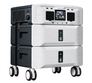5000W 5120Wh Home Battery <strong>Portable</strong> <strong>Solar</strong> <strong>Power</strong> Station Emergency Generator with Lifepo4 for House <strong>Solar</strong> System MPPT Controller - Product Image 1