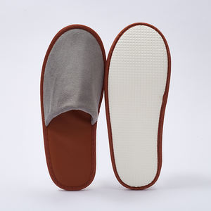 Оптовые одноразовые экологичные разлагаемые тапочки из хлопкового холста для мужчин и женщин для гостиниц и авиалиний - Product Image 4