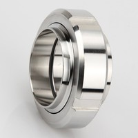 Vanne à visser avec jauge de niveau, type PN10 DN50, en acier 316L, haute pression, résistante à la corrosion, polie, forgée, marque DEYI