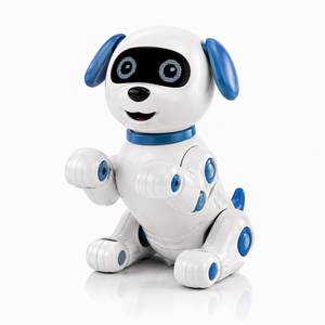Robot chien interactif intelligent programmable, jouet RC pour enfants, robot d'apprentissage précoce télécommandé qui chante et danse - Product Image 1