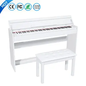 इलेक्ट्रॉन पियानो लचीला इस्तेमाल किया बिक्री के लिए 88 चाबियाँ पियानो डिजिटल pianos संगीत वाद्ययंत्र