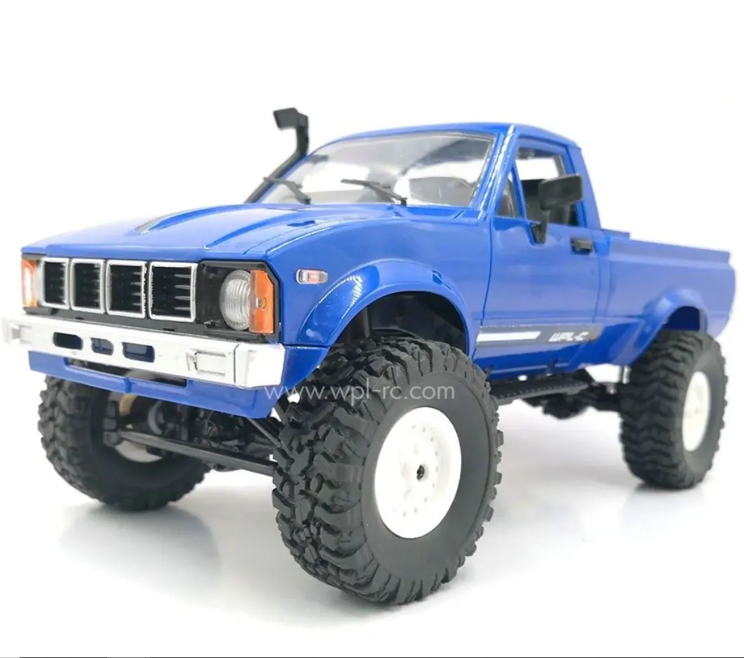 WPL C-24, mobil Off-road Crawler RC kecepatan tinggi 2.4G 4WD