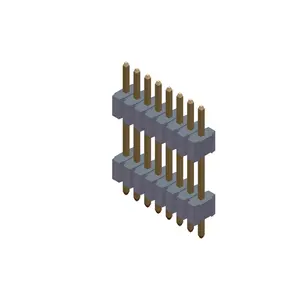 引脚接头1.27双直插IDC IDT线对板0.05英寸1.27毫米连接器