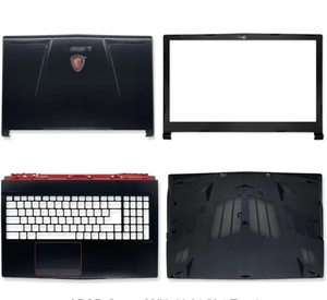 Coque arrière d'écran LCD pour ordinateur portable GP63 GE63 MS-16P5 P4 P6 P7 P1 P2, coque arrière d'écran LCD/encadrement avant/appui-poignets/coque inférieure en stock - Product Image 1