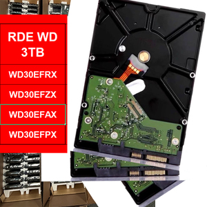 WD30EFAX 3TB 红色 3.5英寸 NAS 硬盘 SATA 6Gb/s 5400RPM 256MB 缓存 SMR 录音 3D 活动平衡 NAS 24x7 支持 RAID015610 - Product Image 1