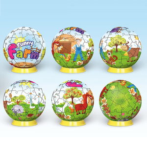 <span class=keywords><strong>Puzzle</strong></span> en plastique ABS de grande taille avec impression UV personnalisée, <span class=keywords><strong>puzzle</strong></span> éducatif d'assemblage de cerveau, globe sphérique stéréo <span class=keywords><strong>3d</strong></span>, 540 pièces - Product Image 5