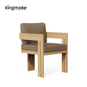 <span class=keywords><strong>Set</strong></span> di Mobili da Patio di Lusso Moderno per Ristoranti e Ville, Tavolo con 6 Sedie in Legno di Teak Resistente, <span class=keywords><strong>Set</strong></span> da Pranzo per Esterni - Product Image 3