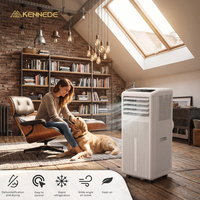 Climatiseur portable KENNEDE OEM 9000 BTU pour extérieur et intérieur, refroidissement seul, sur pied, usage domestique