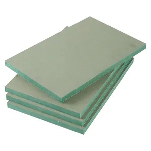 Verde 3Mm 6Mm 16Mm 12Mm 15Mm 18 Mm a prueba de humedad impermeable resistente a la humedad MR MDF tablero para muebles