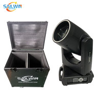 Projecteur LED à tête mobile CE 380W 8000K SW-B380 DMX512 Double Prisme 13 Gobos pour DJ, Discothèque, Mariage, Scène, Hôtel, KTV