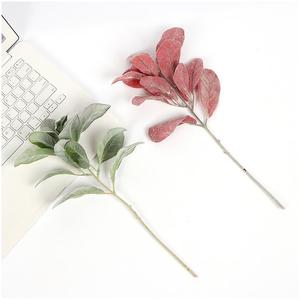 أوراق اصطناعية فاخرة كبيرة الحجم من البلاستيك الصديق للبيئة 35 سم، مستلزمات حدائق، ديكور منزلي، زينة نباتية واقعية للمطاعم - Product Image 1