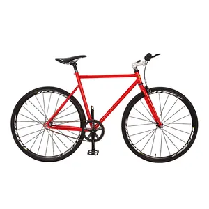 Beautiful Fixed Gear Bikes Nice Model Color 700C Chromium Molybdenum Steel Fixie Bicycle Best Sell Fixie Road Bike