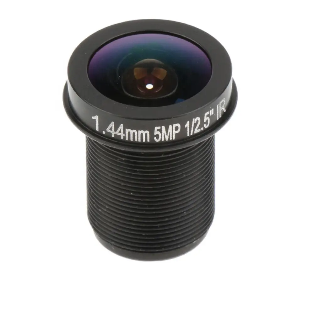 5 Megapiksel 1.44Mm Panjang Fokus Lensa Fisheye Lensa IR 1/2.5 Lensa Sensor Gambar Dudukan M12