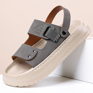 2026 New Korean Style Casual Slippers Dual-Wear Indoor & Outdoor Soft Sole Non-Slip Beach <b>Sandals</b> - Product Image 2