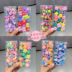 Fascia Elastica per <span class=keywords><strong>Capelli</strong></span> <span class=keywords><strong>con</strong></span> Cartoni Animati per Bambine - Accessorio per <span class=keywords><strong>Capelli</strong></span> Simile a una Corda per Acconciature dei Piccoli. - Product Image 2