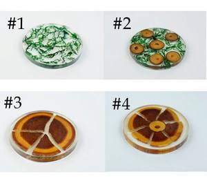 Libero il caos duro come pietra dopo la resina epossidica stagionata resina epossidica per gioielli - Product Image 6