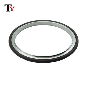 Thép không gỉ <span class=keywords><strong>Tri</strong></span> kẹp chân không Gasket con dấu dầu tập trung Vòng phụ kiện nhôm mặt bích với trung tâm niêm phong O <span class=keywords><strong>Ring</strong></span> - Product Image 3