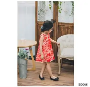 Ropa para niños Vestidos para niñas chinos tradicionales en el extranjero para niños