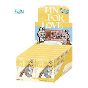 Original POP MART the MONSTERS labubu V4 Pin para la <span class=keywords><strong>serie</strong></span> de amor-Colgante de letras Caja ciega de alta calidad Llavero Mystery Box - Product Image 1