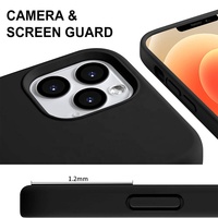 Coque en Silicone liquide au toucher doux pour iPhone, pour iPhone XS/X, XR, 11, 12, 13, 14 Pro Max, accessoires 2022 originaux