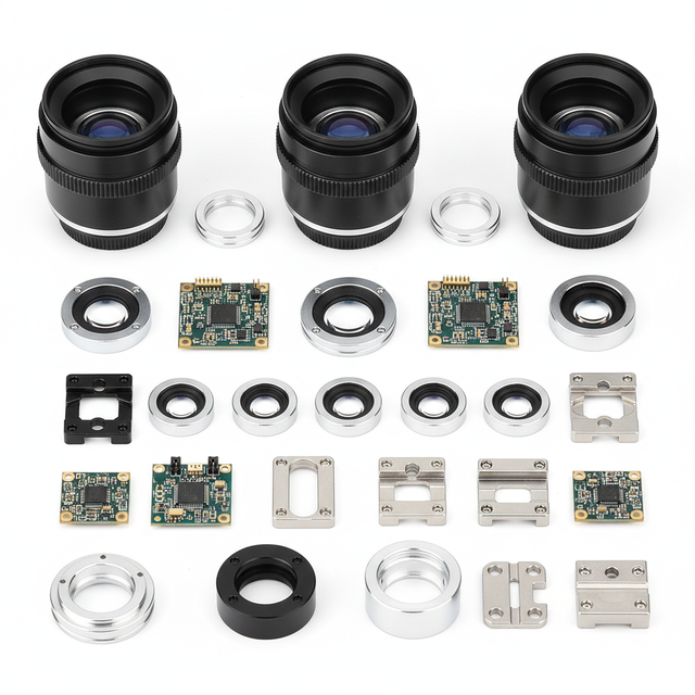High-Resolution 5MP Machine Vision Macro Board Lens M12 S-Mount for Industrial Inspection and PCB Quality Control