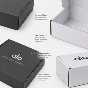 Custom Corrugated Mailer Boxes Simple Minimalist Brand Logo Text Print Customizable Corrugated Board Thickness Eco Recyclable - Product Image 2
