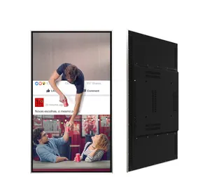 Độ phân giải cao dogital và hiển thị màn hình phẳng TV hiển thị Wallmount kiosk treo tường LCD kỹ thuật số biển
