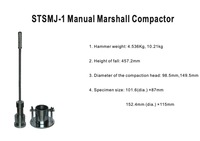 Compacteur Marshall manuel de haute qualité