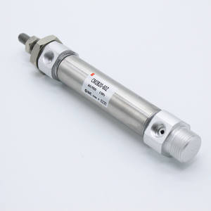 SMC Mini silindir CM2BZ25/cdm2bCDM2BZ25-50-75-125-125-1250Z/Piston silindir düz kuyruk alüminyum gövde tek çubuk çift eylem - Product Image 2