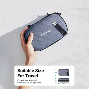 Electronic Organizer Waterproof <b>Storage</b> Bag Travel Essentials with Cable <b>USB</b> Flash Drive Charger External Battery Memory Card - Product Image 6