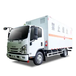 Qingling Motors camionnette légère pour camions de livraison de transport de marchandises dangereuses explosives camion à vendre