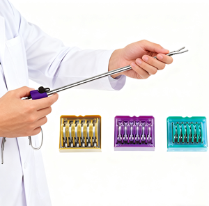 เครื่องมือผ่าตัดผ่านกล้องระดับมืออาชีพ คีมหนีบและอุปกรณ์ใส่คลิปผ่าตัด - Product Image 1