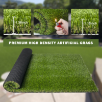 Nouveau design 2026 – Tapis de gazon synthétique 30mm 35mm – Gazon artificiel populaire de haute qualité pour usage extérieur et jardin