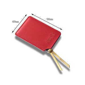 Customized Luxury <b>Rectangle</b> Red Uv Printing Portable Metal Makeup <b>Mirror</b> - Product Image 3