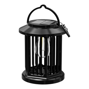 <b>Solar</b> Lantern Tungsten Filament <b>Fence</b> Type Waterproof Outdoor <b>Garden</b> Courtyard Warm <b>Light</b> Night Lamp - Product Image 1