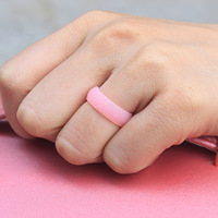 Bagues en caoutchouc silicone pour hommes et femmes, anneau de mariage, personnalisé, sport, nouvelle collection, vente en gros