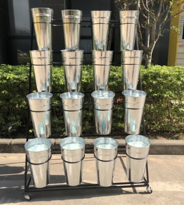 Giá để hoa kim loại cho cửa hàng bán lẻ, dùng được cho hoa tươi và hoa giả - Product Image 2