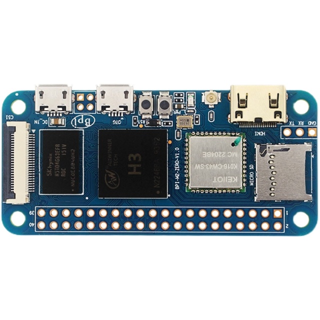 Banana Pi BPI M2 Zero Development Board Banana PI Quad-core 512MB Allwinner H3 Chip Wifi BLE