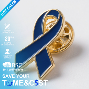 Venta al por mayor de accesorios de concientización sobre el cáncer de mama, broches de cinta de esperanza, insignia de PIN rosa de caridad del mes del sobreviviente - Product Image 1